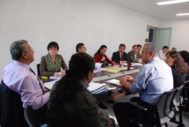 Sesión del Consejo Académico.